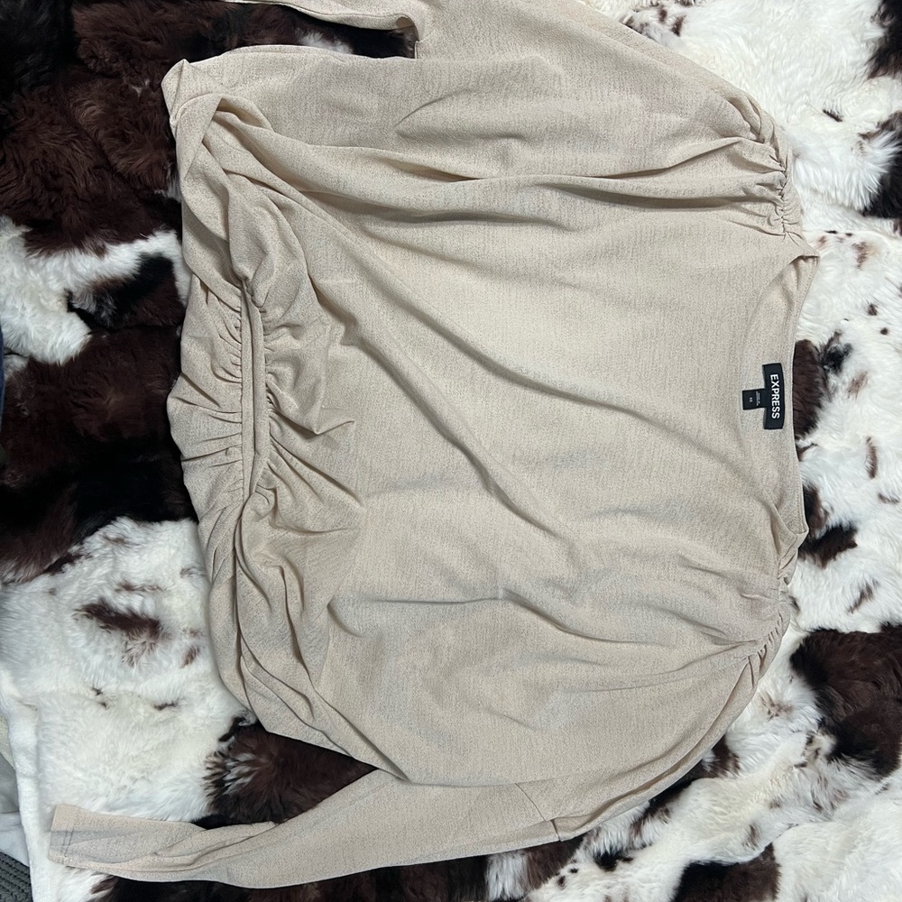 Express Cream Blouse
